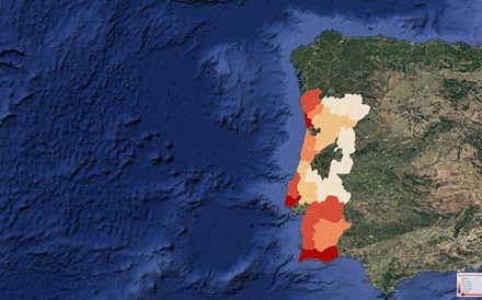 Mapa: Bancos estão a cortar na avaliação das casas em Lisboa há quatro meses