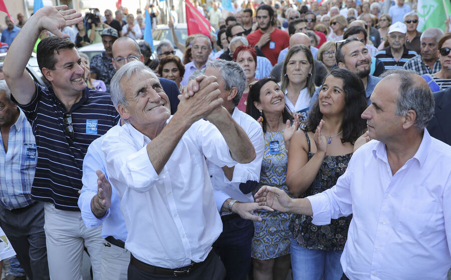 campanha eleitoral jeronimo de sousa cdu pcp