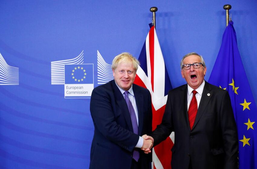 Boris Johnson, Jean-Claude Juncker