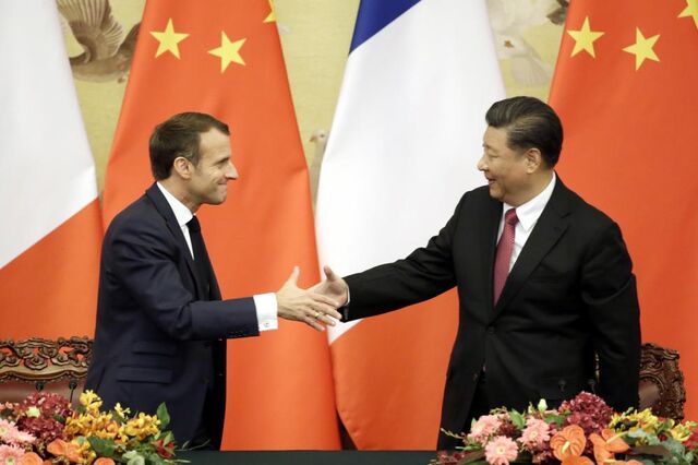 França e China assinam acordos de 13,5 mil milhões. Macron lança farpas aos EUA