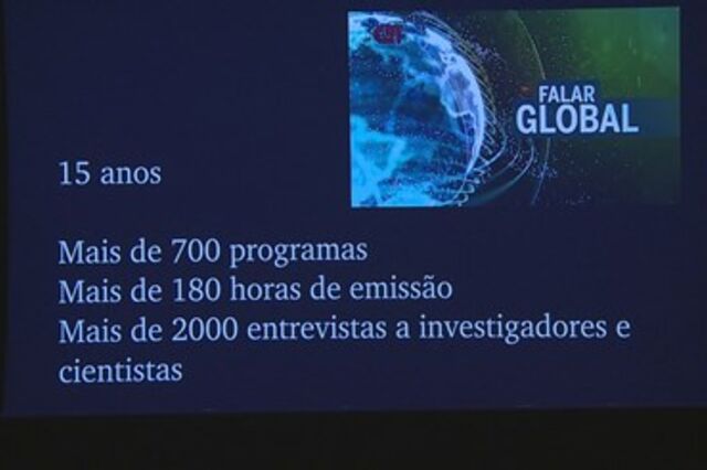 Programa 'Falar Global' recebe prémio Ciência Viva na categoria Media