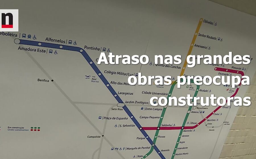 Atrasos em grandes obras preocupam construtoras.mp4
