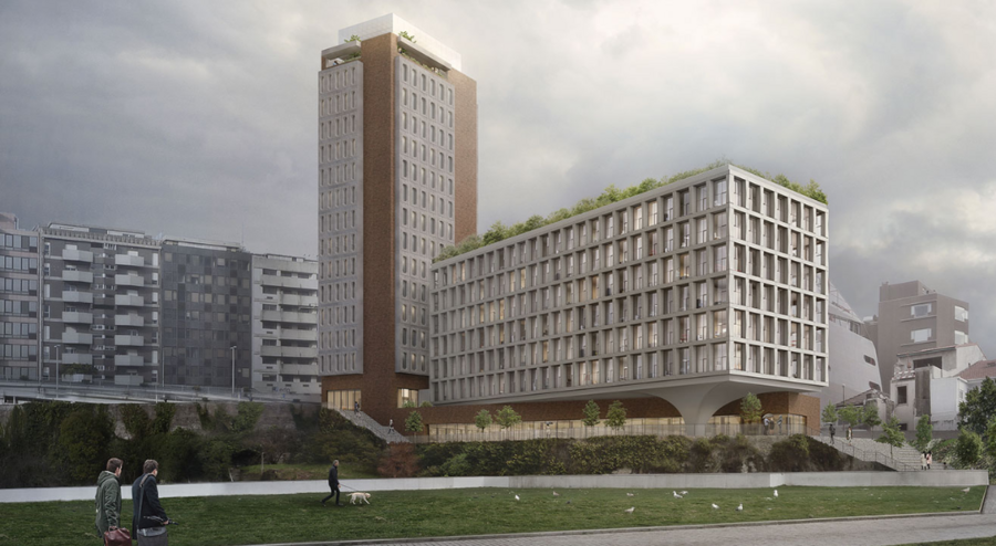 jn, edifício-sede, knj
