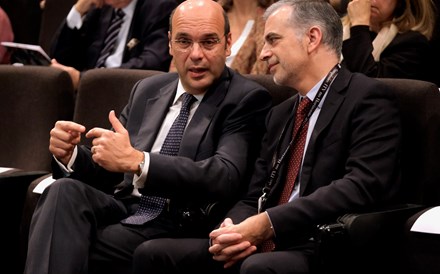 Pedro Siza Vieira, ministro da Economia, e Mário Jorge Machado, presidente da ATP.