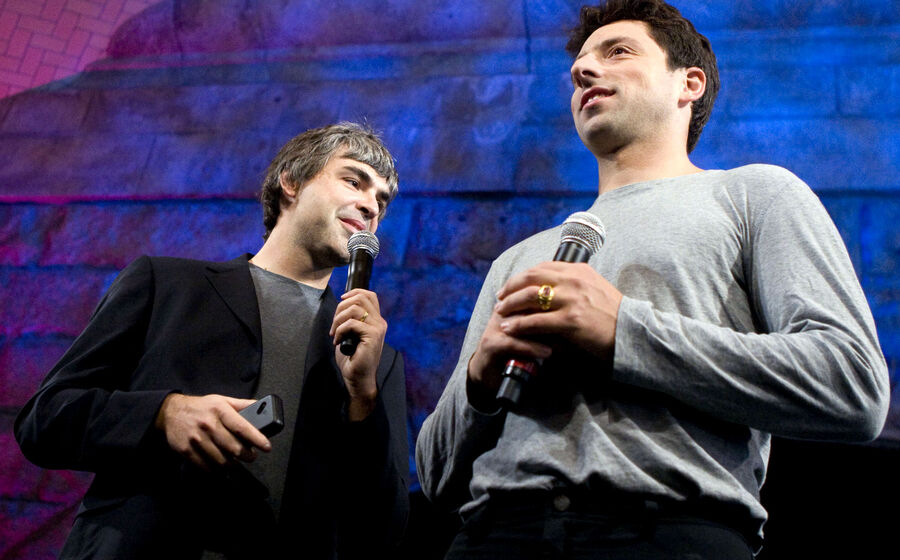 Larry Page e Sergey Brin 