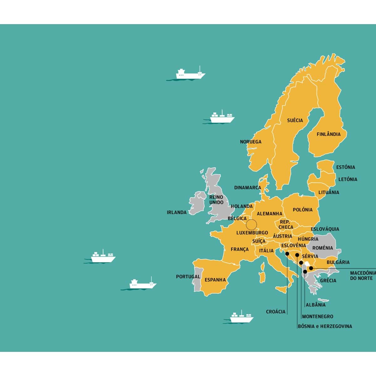 Mapa: Portugal com a quarta maior dívida do mundo - Infografias - Jornal de  Negócios