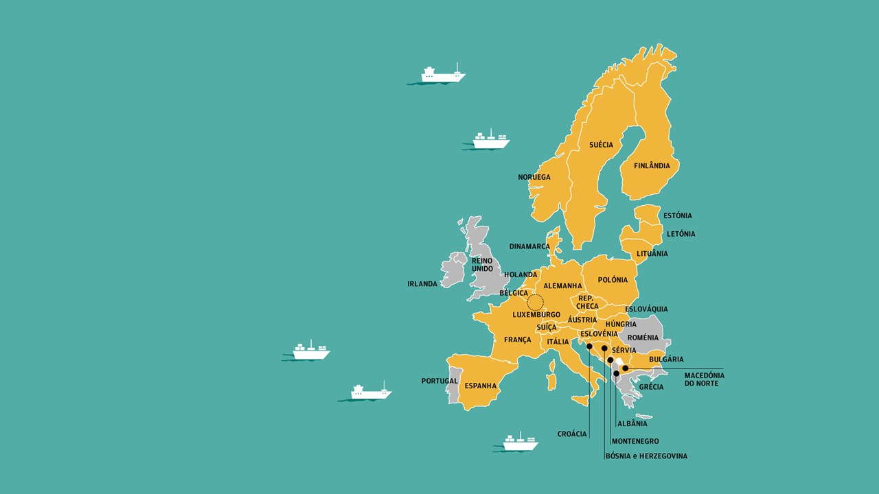 Mapas da europa, reino unido, frança, espanha, portugal, itália e alemanha