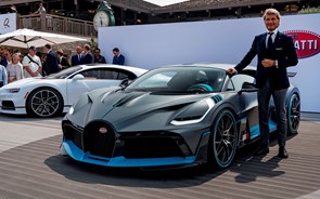 Sabe que carro conduz o patrão da Bugatti?