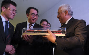 antónio costa, CRRC Tangshan, Zhou Junnian, comboio