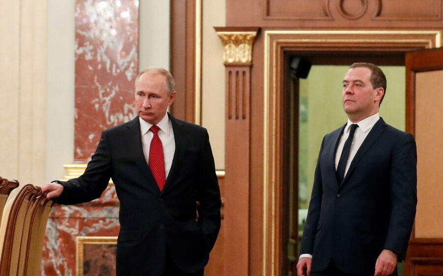 RUSSIA PUTIN MEDVEDEV 