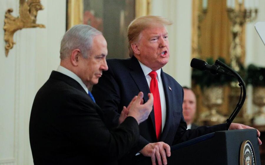 Trump Netanyahu 