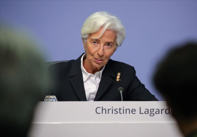 Christine Lagarde, BCE