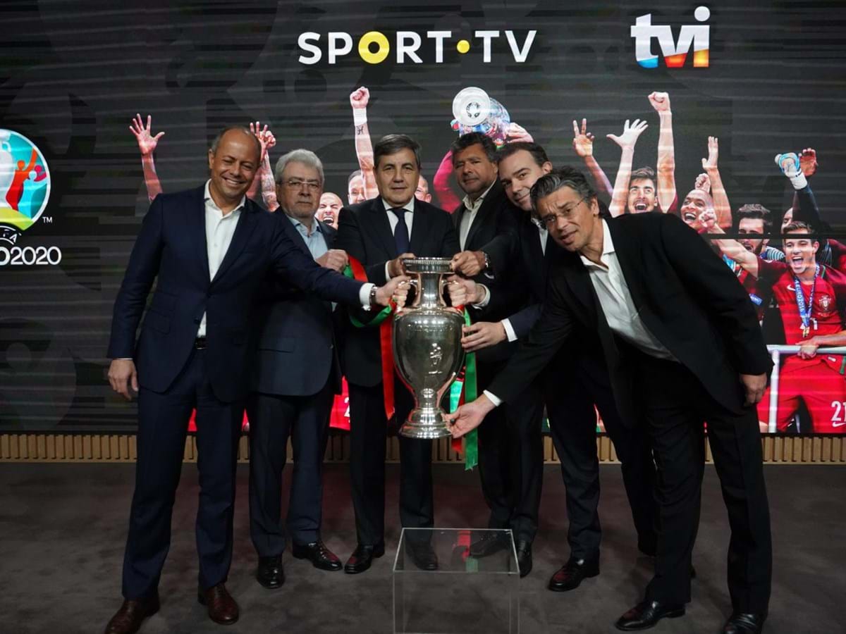 TVI vai transmitir encontros de futebol do Europeu de 2020