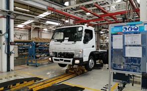 Mitsubishi Fuso no Tramagal retomou esta segunda-feira produção