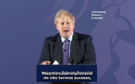 Boris Johnson assume distanciamento das regras europeias nas futuras relações comerciais