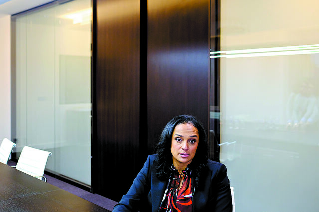 Contas de empresas de Isabel dos Santos sob vigilância