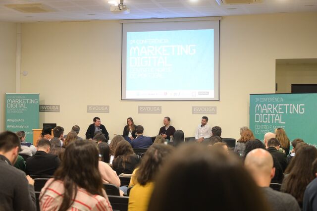 ISVOUGA debateu o Marketing Digital na 3ª Conferência do Centro e Norte