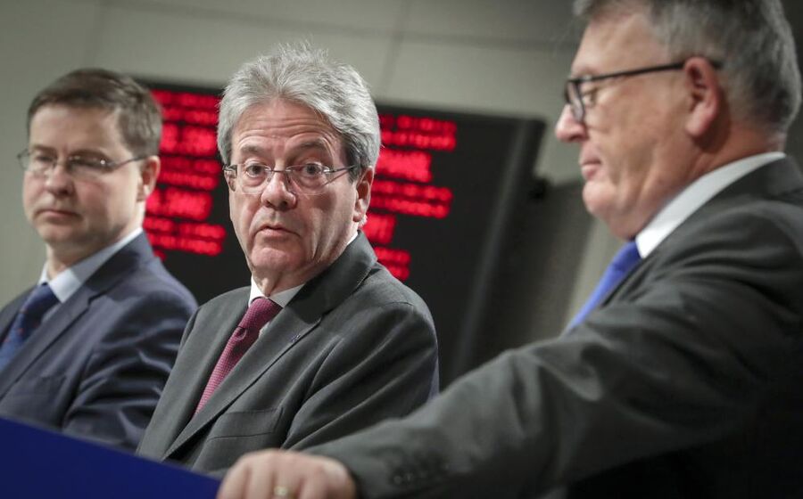 Paolo Gentiloni Valdis Dombrovskis