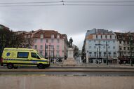 Lisboa vazia coronavirus inem