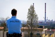 chaminés, Central Termoelétrica de Setúbal 