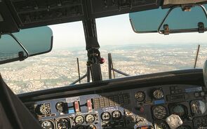 painel de bordo avião
