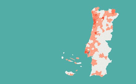 Metade dos concelhos já tem pelo menos três casos positivos de covid-19
