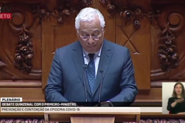 Costa admite revisão em baixa do PIB até 15 de abril 