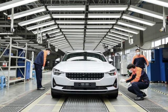Produção do elétrico Polestar 2 arranca na China
