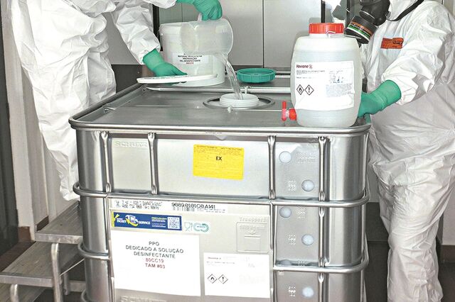 Fábricas reservam “chão” para fazer material de proteção