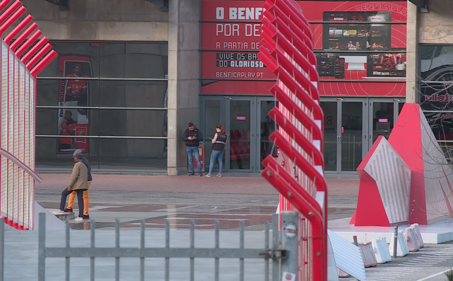Buscas no Estádio da Luz