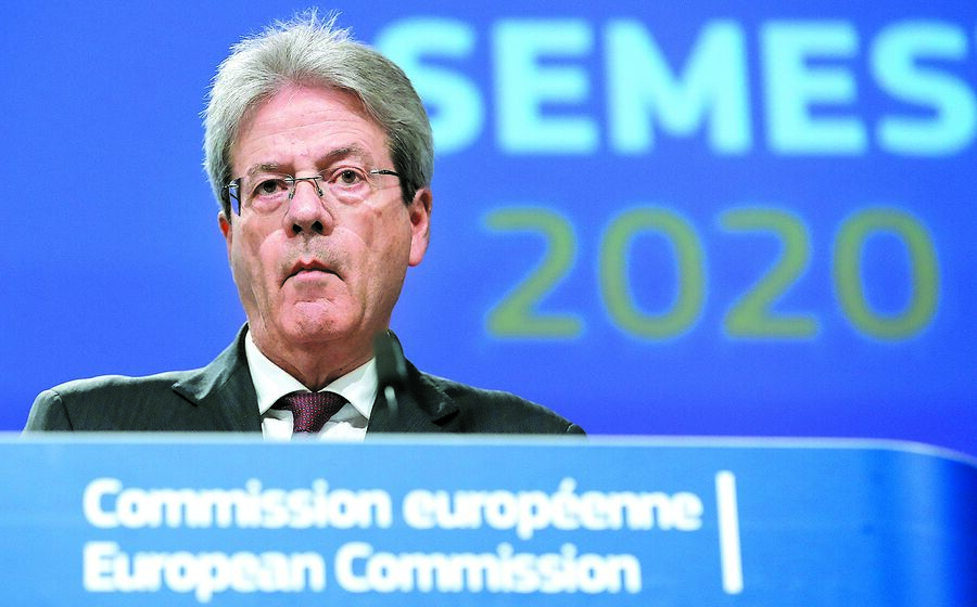 comissário dos Assuntos Económicos, Paolo Gentiloni 