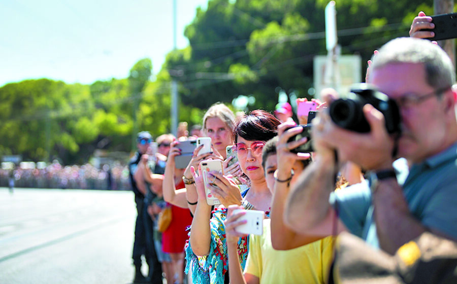 turismo forografia turistas