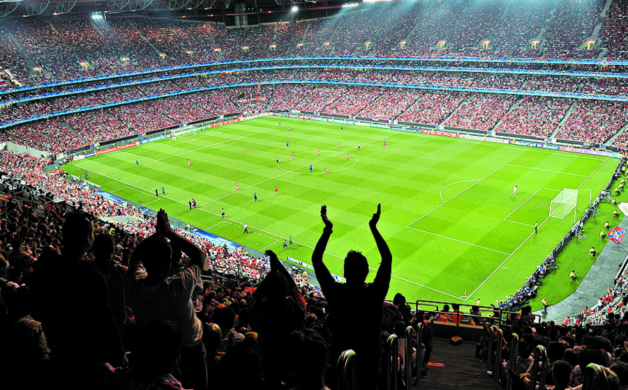 futebol jogo estadio