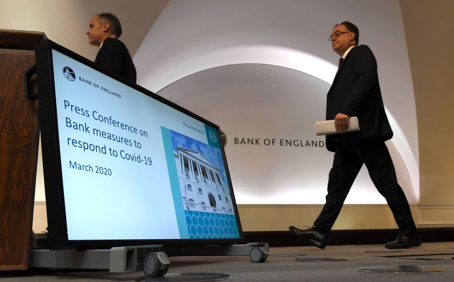 Andrew Bailey BoE banco de ingaterra
