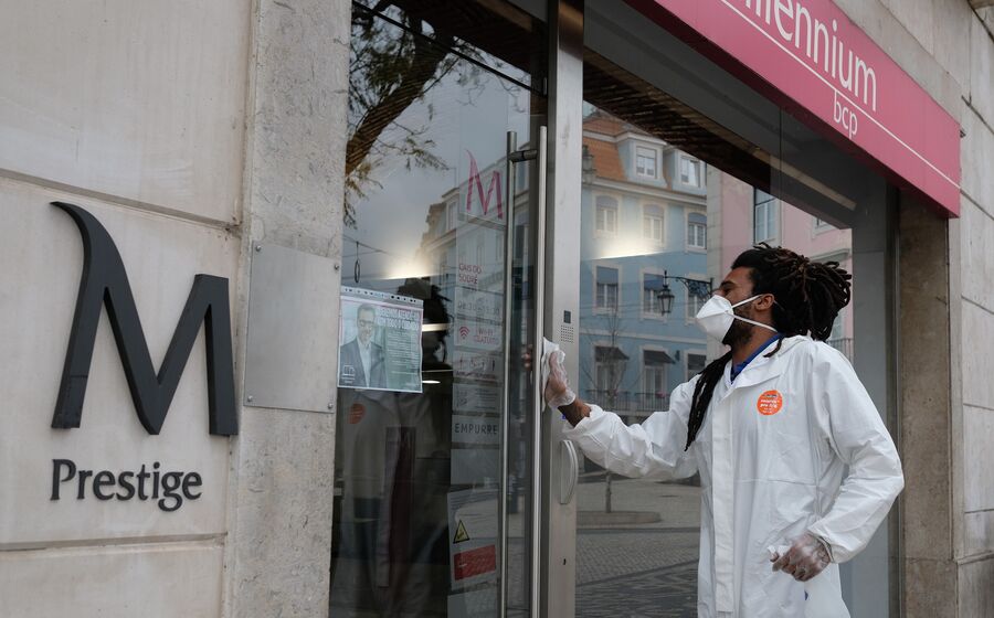 Lisboa vazia coronavirus bcp