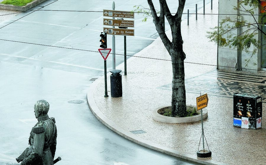 Lisboa vazia deserta coronavirus covid