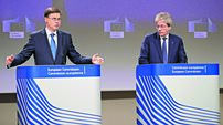  Dombrovskis e Gentiloni 