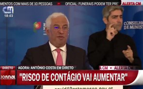 O longo discurso de Costa a anunciar a reabertura da economia