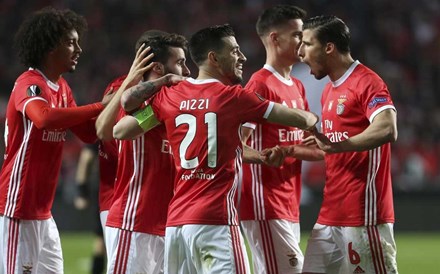 Plantel do Benfica entra de férias