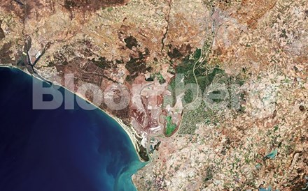 O satélite Sentinel-2 do Copernicus mostra campos queimados na região da Andaluzia, Espanha, em 21 de junho de 2019