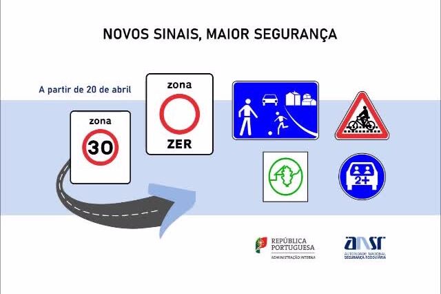 Conheça os novos sinais de trânsito e informação que entram hoje em vigor. Veja o vídeo