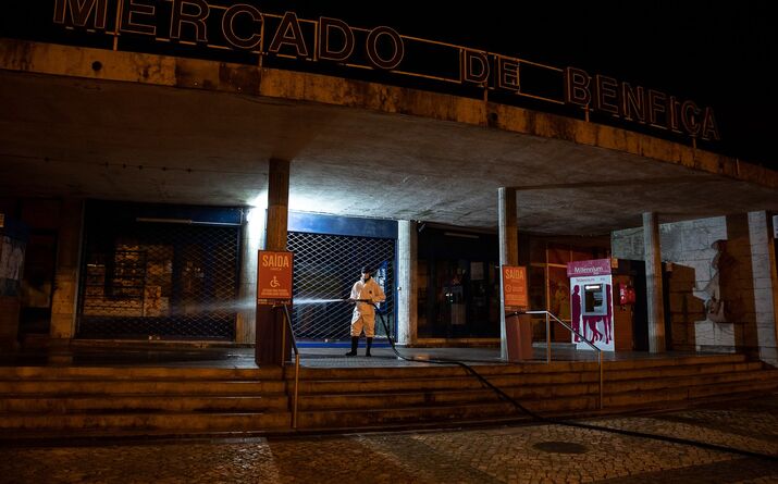 Diogo Preto - funcionário de higiene pública da Junta de Freguesia de Benfica