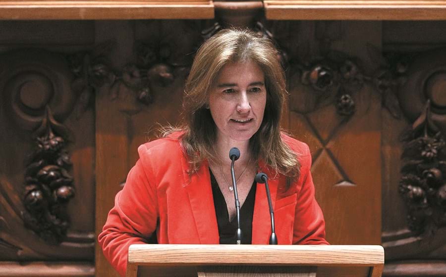 A ministra do Trabalho, Ana Mendes Godinho, esteve na quarta-feira no Parlamento.