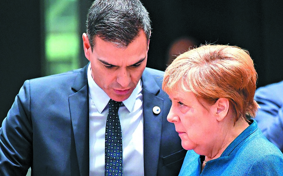 sanchez e merkel