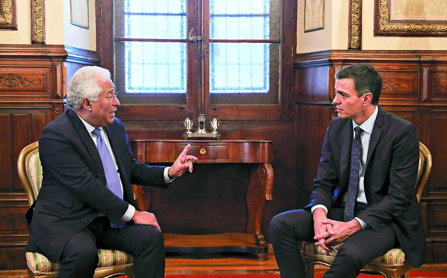 António Costa e Pedro Sánchez