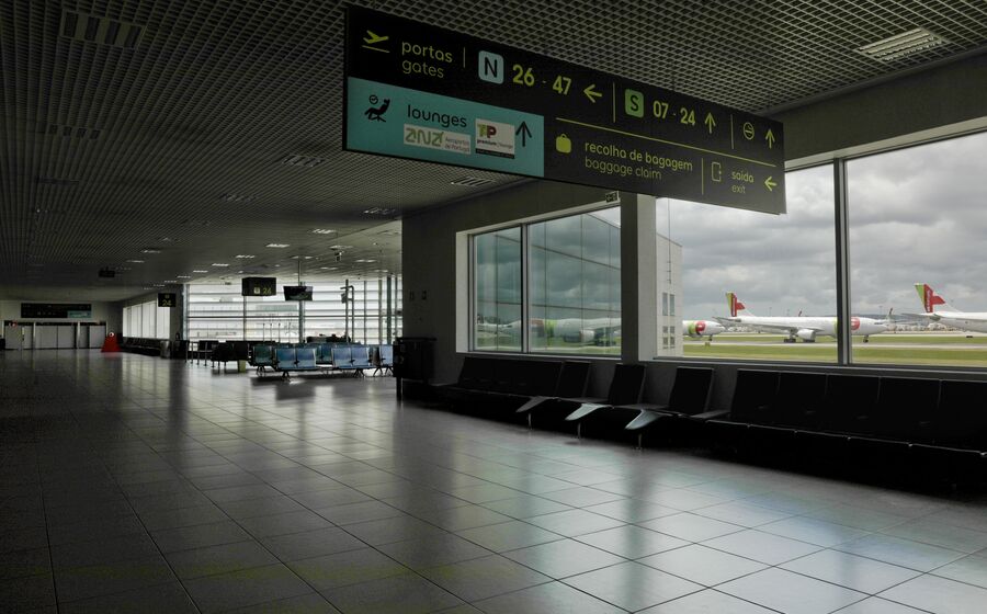 aeroporto reportagem