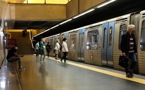  Primeiro dia de desconfinamento - Utlização de máscaras de proteção nos transportes públicos em Lisboa.