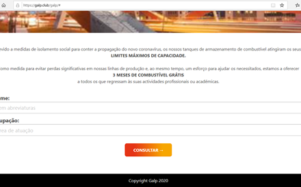 A Galp ofereceu-lhe três meses de combustível grátis? “É aldrabice”