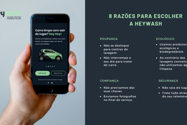 A app que veio revolucionar as lavagens de viaturas. 