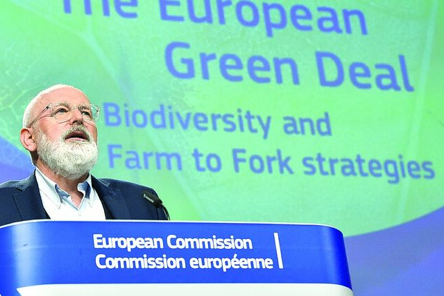 O eixo da UE é o Green Deal, mesmo na recuperação